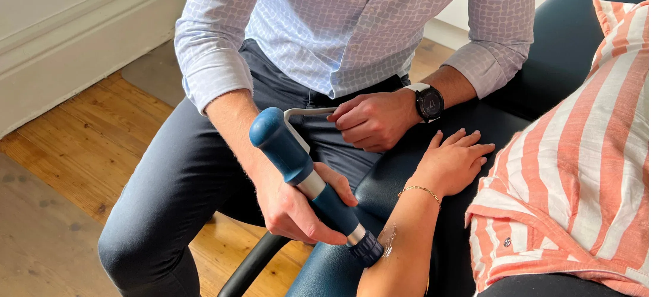 Shockwave therapy at the Brunswick West clinic