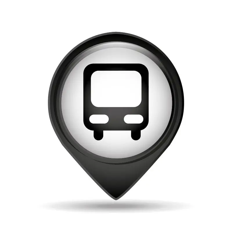 Public transport location icon for directions to Melbourne Chiropractor